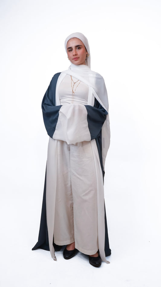 Contrast Abaya