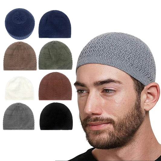 Knitted Male Prayer Hats
